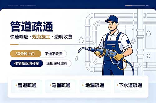 凉山管道疏通
