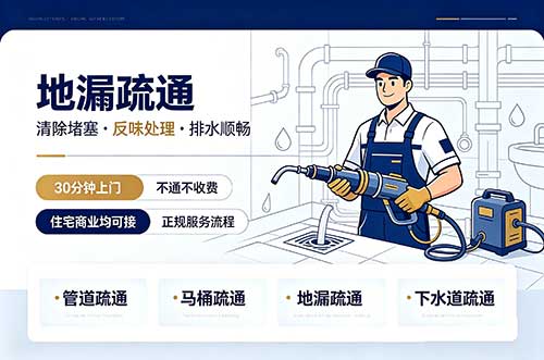凉山地漏疏通