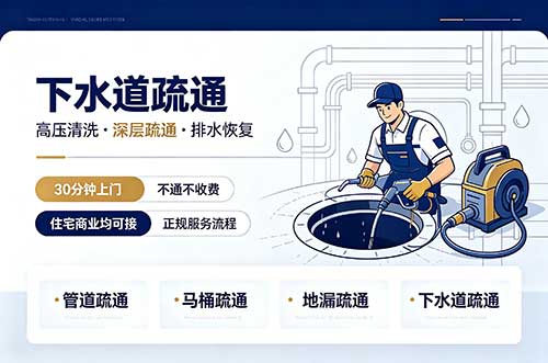 凉山下水道疏通